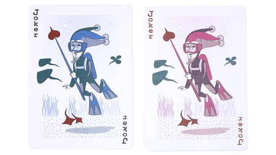 Bicycle Stingray (Teal) Playing Cards