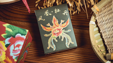  Phoenix and Peony (Green) Playing Cards by Bacon Playing Card Company