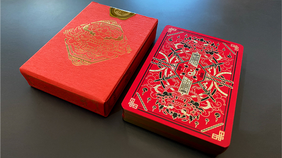 Geung Si The Torpor (Red) Playing Cards