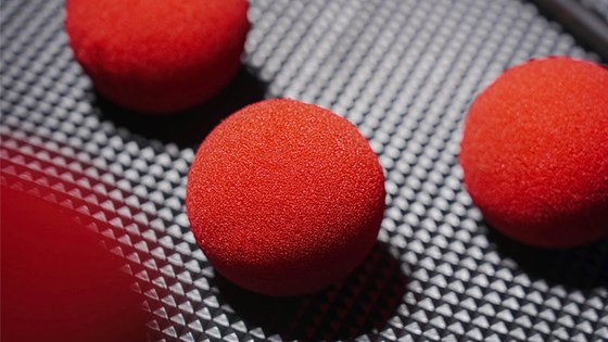 New Sponge Ball (Red) by TCC (Sponge balls and online instructions)