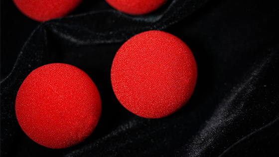 New Sponge Ball (Red) by TCC (Sponge balls and online instructions)