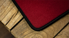 Sewn-Edge Basic Close-Up Pad (Red) by TCC Presents