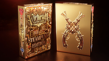  Victorian Steampunk (Gold) Playing Cards