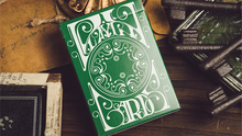  Smoke & Mirrors V9 (Green Edition) Playing Cards by Dan & Dave