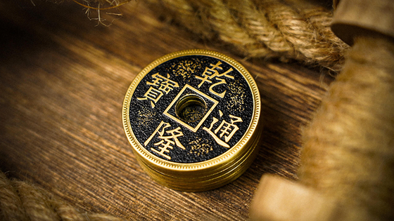 Crazy Chinese Coins by Artisan Coin & Jimmy Fan (Gimmicks and Online Instructions)