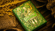  Caesar (Green) Playing Cards by Riffle Shuffle