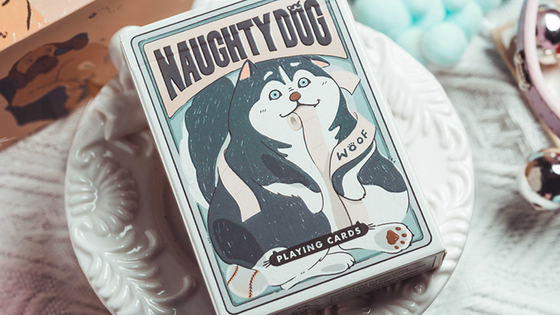 Naughty Dog Playing Cards by 808 Magic and Bacon Playing Card