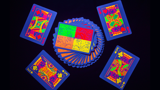 QUAD Florescent Playing Cards