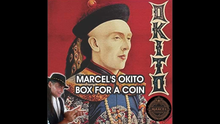  Marcel's Okito Box DOLLAR SIZE (Gimmicks and Online Instructions) by Marcelo Manni
