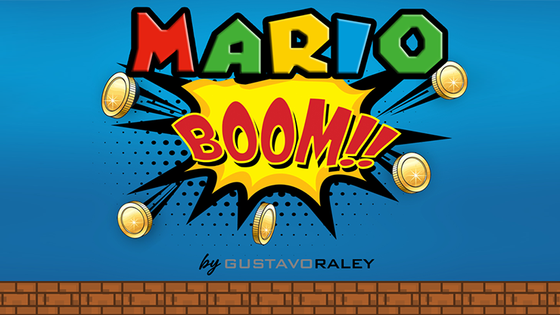 MARIO BOOM (Gimmicks and Online Instructions) by Gustavo Raley