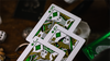 Emerald Wonder (Green Gilded) Playing Cards