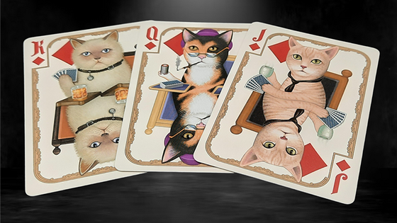 Bicycle Poker Cats V2  Playing Cards