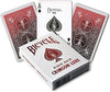 Bicycle Rider Back Crimson Luxe (Red) by US Playing Card Co