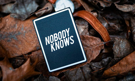 One Way Playing Cards by Nobody Knows