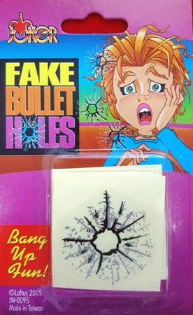 Fake Bullet Holes by Loftus