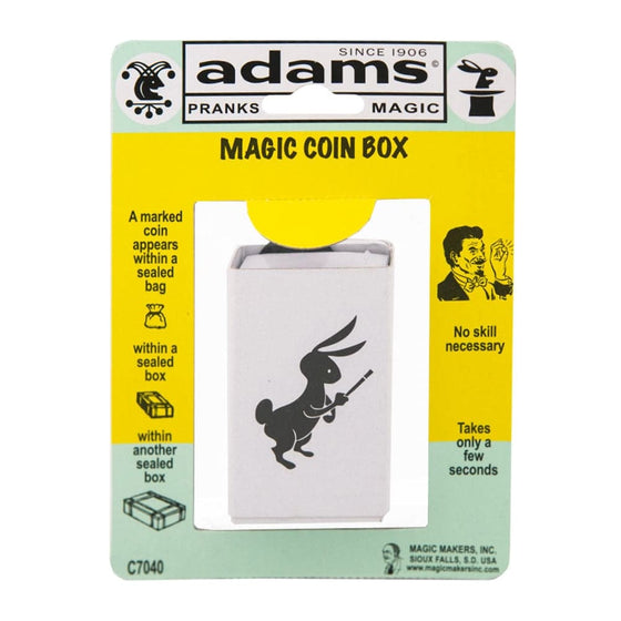 MAGIC COIN BOX - SS ADAMS