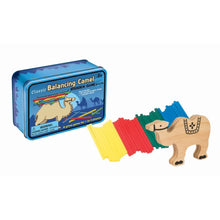  Classic Balancing Camel Wooden Game in a Tin