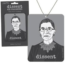  Dissent Ruth Bader Ginsburg Air Freshener by Archie McPhee