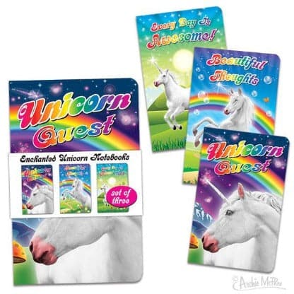 Unicorn Notebooks by Archie McPhee