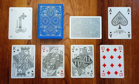 Blue Playing Cards 2nd Edition by Misc Goods Co