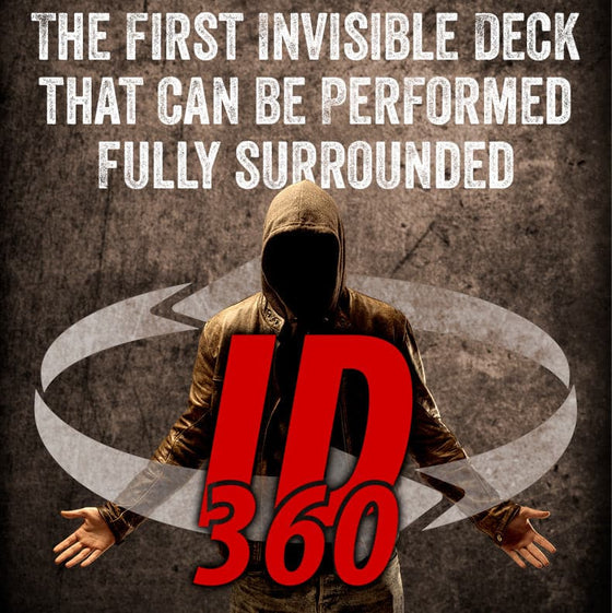 ID 360 - The 360 degrees Invisible Deck by Card-Shark