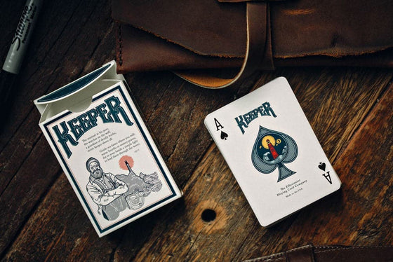 Keepers Playing Cards Blue by Ellusionist