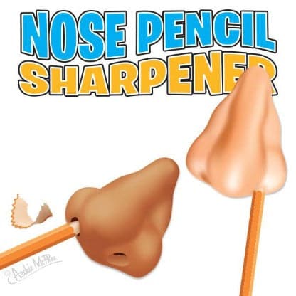 Nose Pencil Sharpener by Archie McPhee