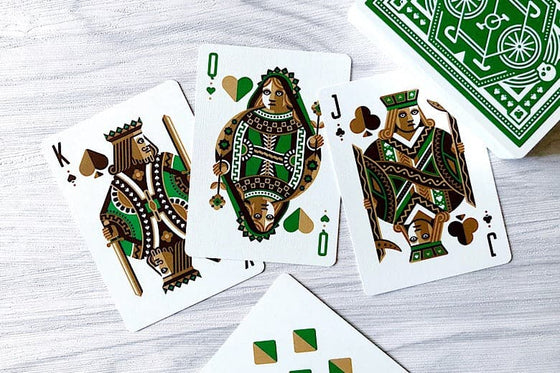 DKNG (Green Wheel) Playing Cards by Art of Play