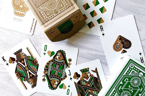 DKNG (Green Wheel) Playing Cards by Art of Play