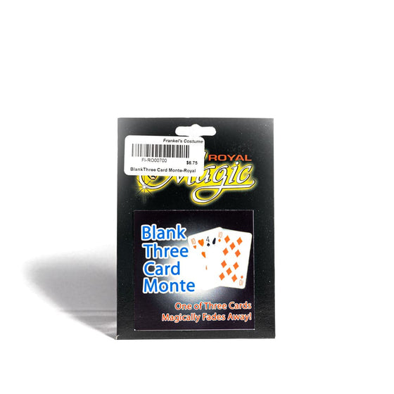 Blank Three Card Monte by Royal Magic