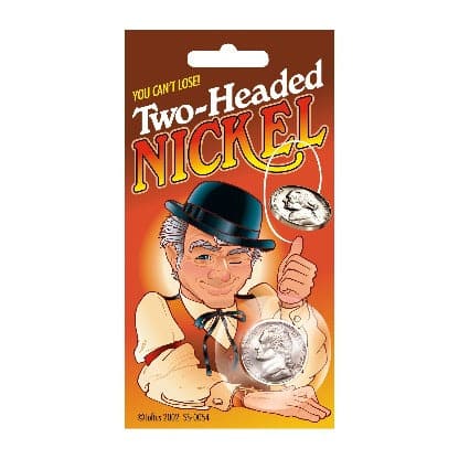 Two Headed Nickel by Loftus