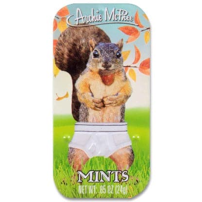 Squirrel in Underpants Mints by Archie McPhee – Magic Shop San Diego