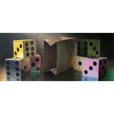Appearing Dice from Empty Bag by Tora Magic- Trick