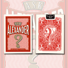  Ask Alexander Playing Cards - Limited Edition by Conjuring Arts