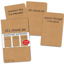  Narcissist Notebooks by Archie Mcphee