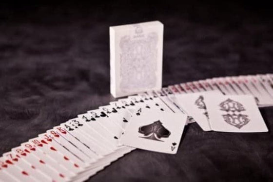 Baroque Playing Cards White