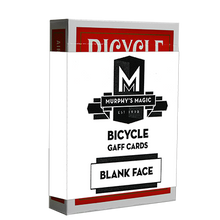  Blank Face Bicycle Cards (Red)