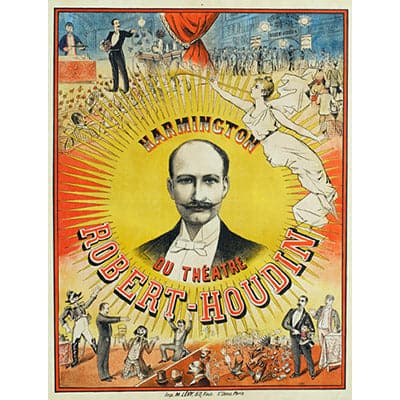 Robert Houdin Theatre Poster (18 inch by 24 inch) by Bazar de Magia - Trick