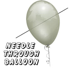  Needle Thru Balloon Professional (with 10 clear balloons) by Bazar de Magia - Trick