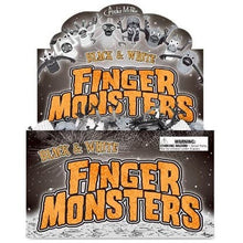  The Black and White Finger Monsters (Each) by Archie McPhee