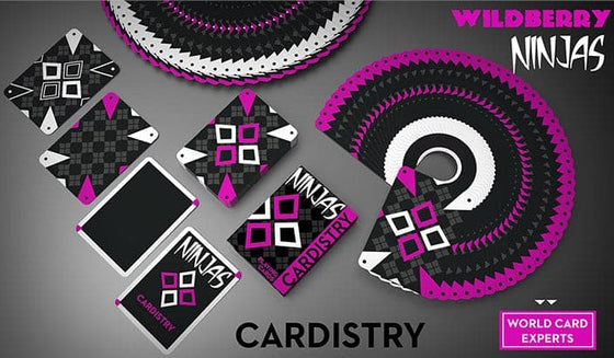 Cardistry Ninjas Wildberry Edition Playing Cards