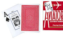  Cards Aviator Poker size (Red)