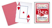  Cards Bee Poker Jumbo Index (Red)