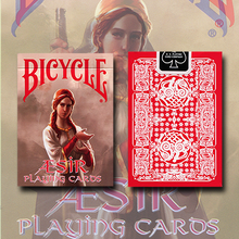  Bicycle AEsir Viking Gods Deck (Red) by US Playing Card Co.