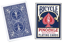  Cards Bicycle Pinochle Poker-size (Blue)