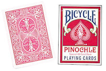  Cards Bicycle Pinochle Poker-size (Red)