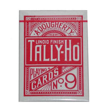  Cards Tally Ho Fan Back Poker size (Red)