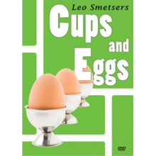  Cups and Eggs (DVD and Props) by Leo Smetsers and Alakazam Magic - DVD