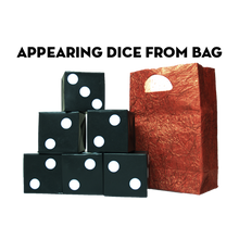  Appearing Dice From Bag by Premium Magic - Trick
