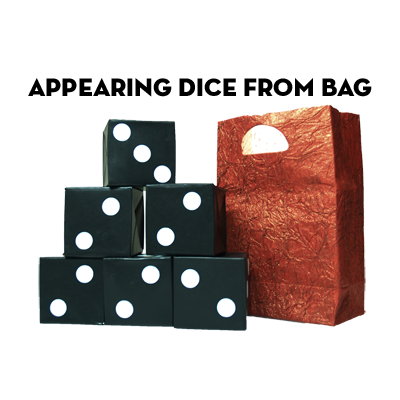 Appearing Dice From Bag by Premium Magic - Trick